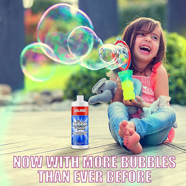 Bubble Solution Refills för Outdoor Bubble Game Machine Bubble Party Supplies 100ML