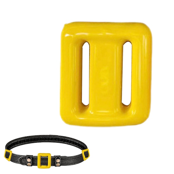 Utförsäljning Dykning Motvikt Bly Scuba D Ring Bly Vikter 0,5 kg Dyk Vikt Snorkelutrustning Bly Vikter Sporttillbehör Yellow