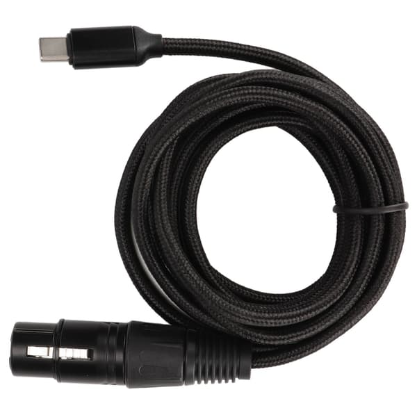 USB C til XLR hun-kabel Lav Støj HIFI Plug and Play USB C Mikrofonkabel til Windows 2 Meter/6.6ft