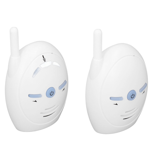 Bærbar babymonitor med toveis lydinteraksjon, lydmonitor for spedbarn 100‑240V US-plugg