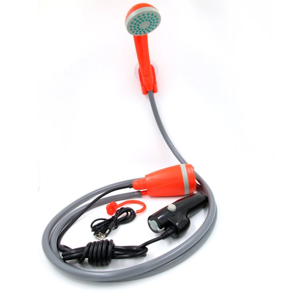 Bærbar USB elektrisk bruser til camping og vandreture