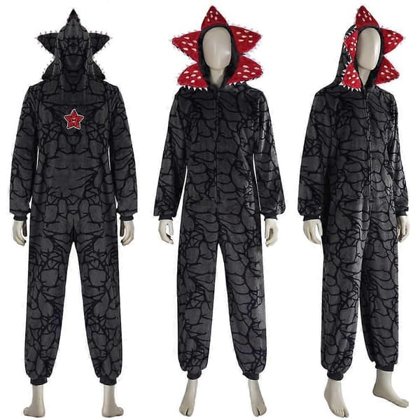 【BQ】Cosplay pyjamas efterår og vinter fortykket piratfisk kostume-M M