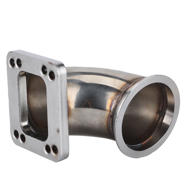 3,0 tommer V-bånd til T3 90° bøy turboadapter flens CNC-bearbeidet for 304 turbolader