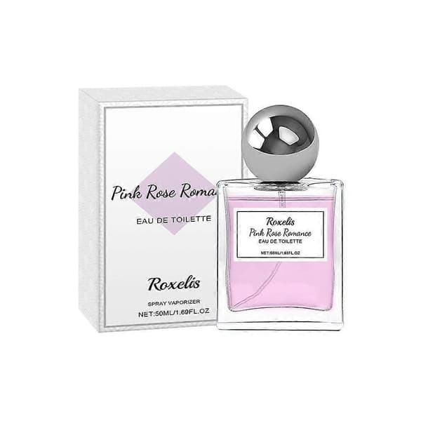 【BQ】50ml Rosa Rosdoftspray med Långvarig Doft i Elegant Flaskdesign pink