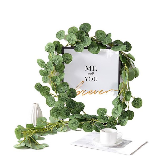 Simulering av druvblad Rotting Vine Grön växt Takdekoration Grönt blad Rose Vine Leaf Creeper Murgröna large grape leaves (12)