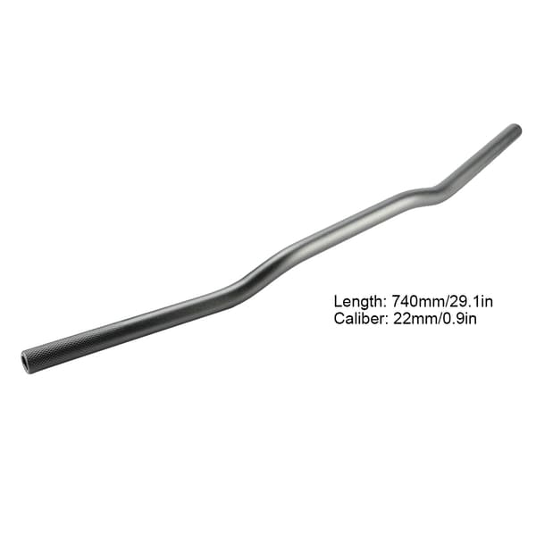 22mm Diameter Aluminium Alloy Retro Motorcycle Modified Styre Flat Grå