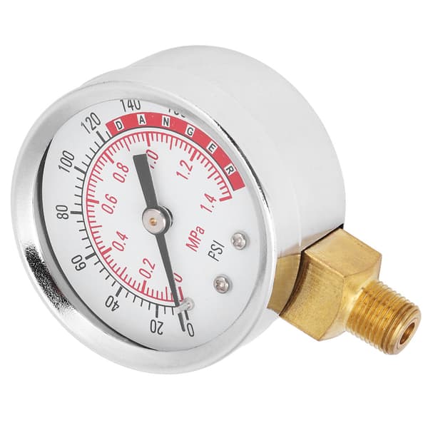 Y50 1.4MPa Professionel Radial Trykmåler Industriel Trykmåling