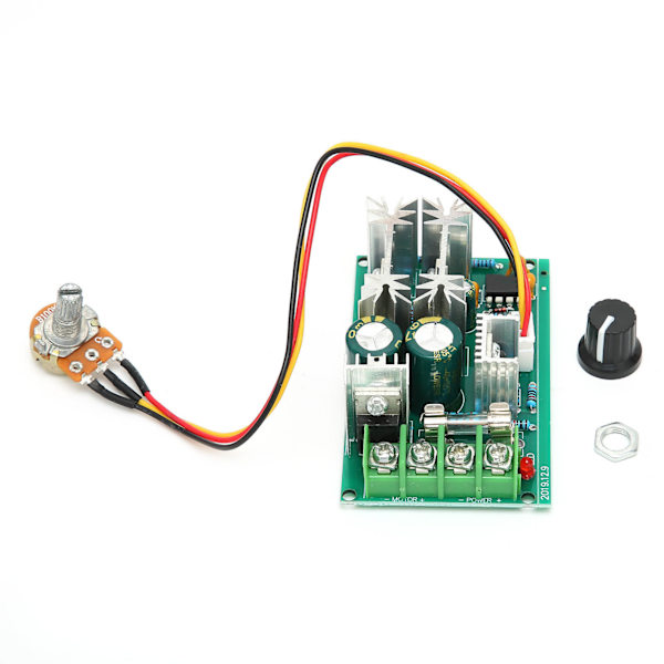 Motorhastighetskontroller PMW Bryter Kontrollmodul Strømregulator DC 10V‑60V 20A