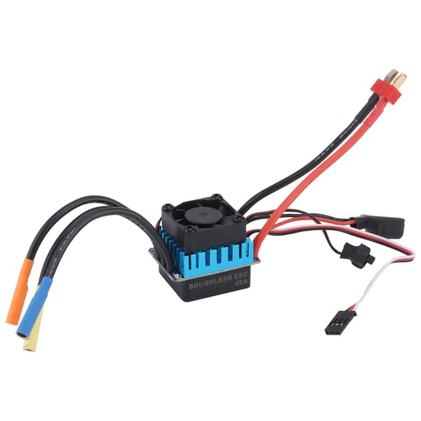RC Vanntett 45A Børsteløs ESC Hastighetskontroller for 1/10 RC Bil