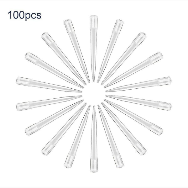 100-pack 10 ml Lab- universal , engångspipettspetsar för flytande plast