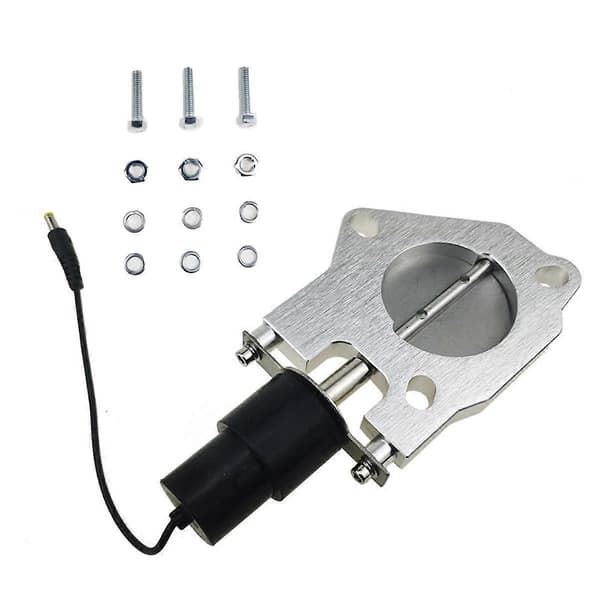 【BQ】3 tommer Bil Elektrisk Eksosventil CutOut Cut Out Kit Fjernkontroll Lydbølge Kontrollventil Lyddemper Deler