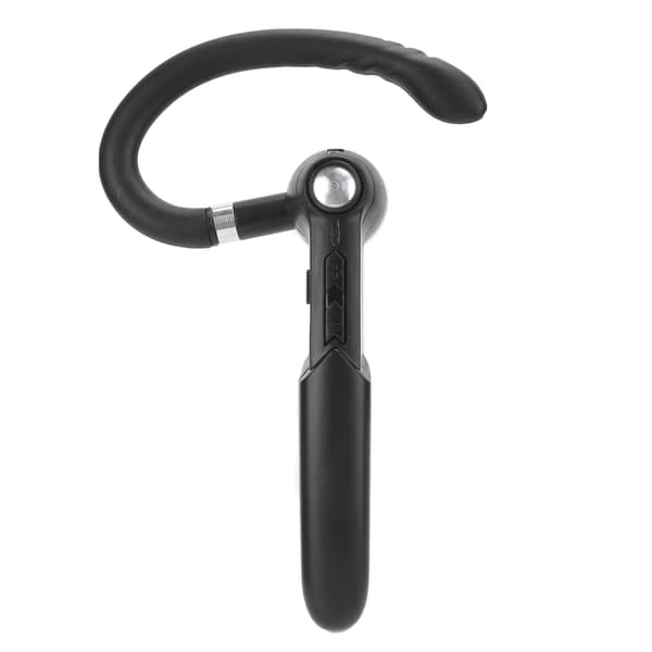 Bärbart Monaural Bluetooth Headset Hörlur Utrustning Hög Kompatibilitet svart
