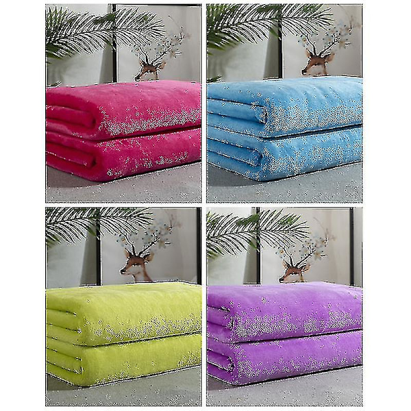 Täckefilt Mikrofiberflanell Mjuka filtar för bäddsoffor till soffa Ultravarma för alla årstider Gratis frakt Xinda Watermelon Red 100*150cm