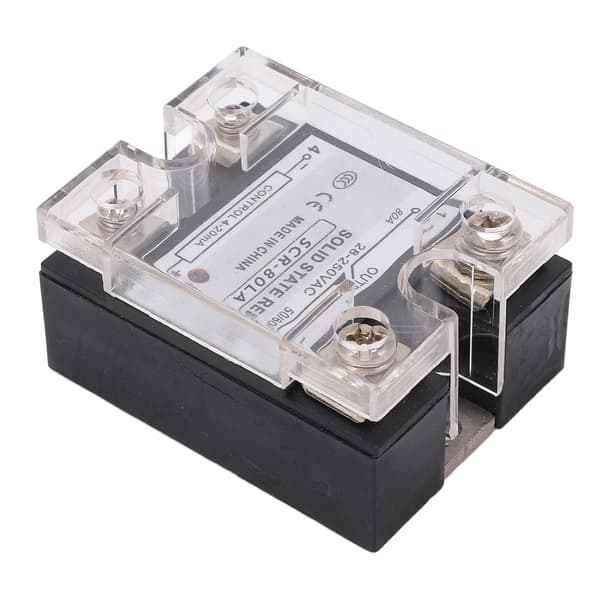 80A Solid State Relémodul 4-20mA Inngang Isolert Intelligent 28-250V AC