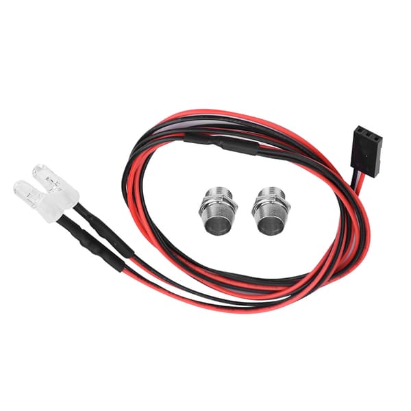 2 stk. 5 mm LED-forlygter til 1/10 skala RC Drift biler Blåt lys