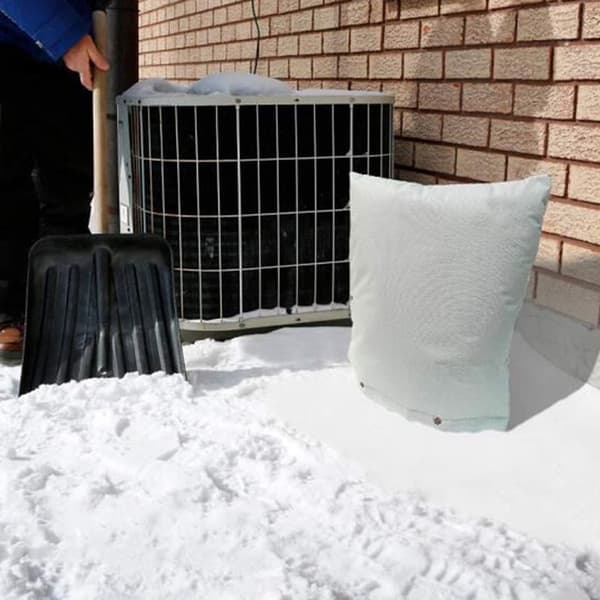 Utomhus Vinter Rörisolering Skydd Frostskydd Vattentät Grå