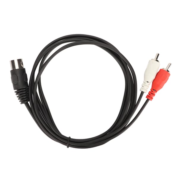 5 Pin Din Han til 2 RCA Han Kabel PVC Tråd Cover 2 RCA til Din Lydforbindelseskabel til CD Afspiller VCR DVD Phono LD
