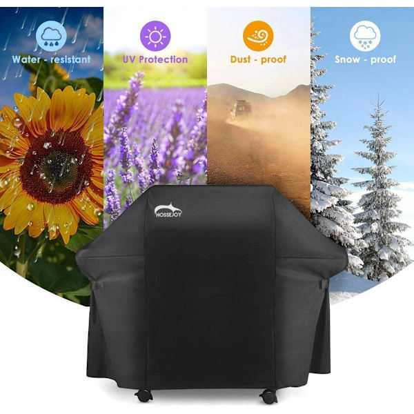 Grillovertræk UV/vandtæt/fugtsikkert grillovertræk (152,4 x 76,2 x 127 cm)