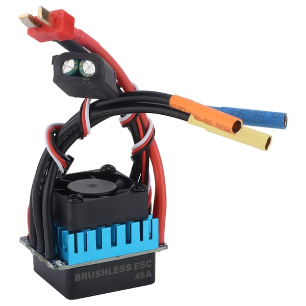 RC Vanntett 45A Børsteløs ESC Hastighetskontroller for 1/10 RC Bil