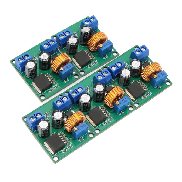 5 stk. Strømmodulkort DC 3V 5V 12V til DC 19V 24V 30V 36V Justerbar Boost Spændingsstabilisering Strømforsyningsmodul