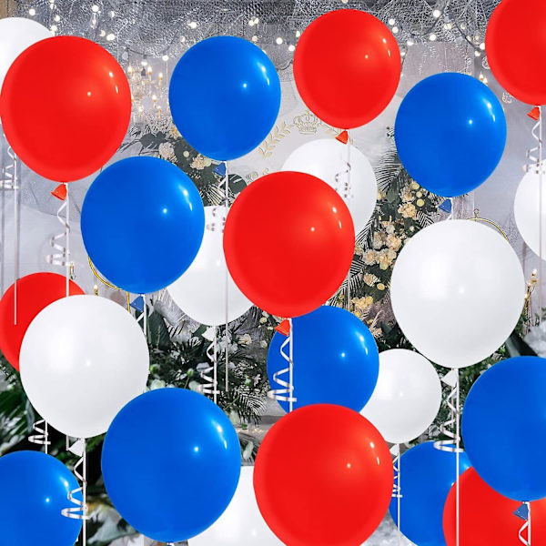 King Charles Coronation Union Jack Party Baloon Bunting Royal Street Dekoration 50pcs