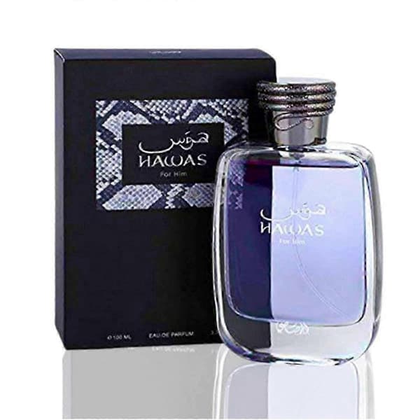 【BQ】RASASIHawas til mænd Eau de Parfume 100ml, Harvey's water-JC black