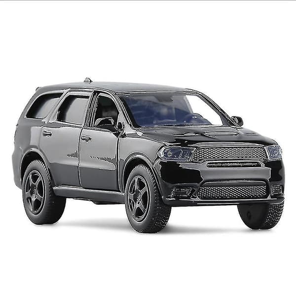 1/36 Dodge Durango Charger Hellcat SRT Legeringssportbilmodel Diecast Metal Simuleringslegetøjsbilmodel Samling White