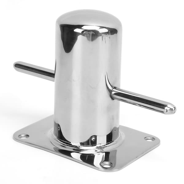 316 Rustfritt Stål Kraftig Enkel Fortøyningspullert Kryss Pullert Kloss Marine Hardware 120MM