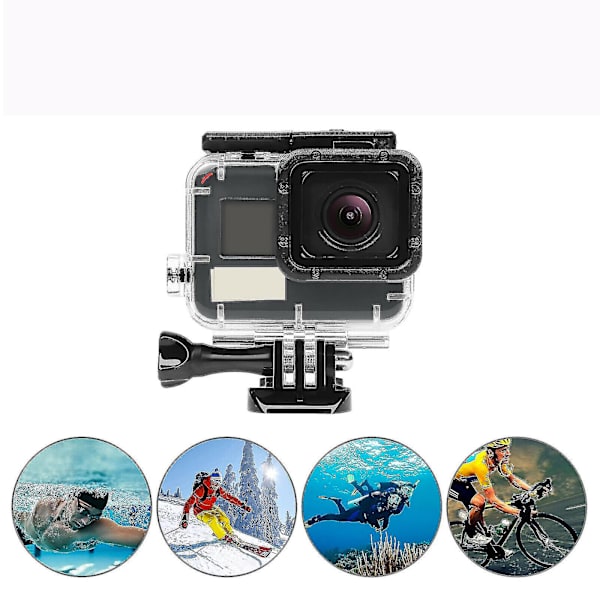 Gopro Hero 7 Black/ Hero 6 / Hero 5 / Hero Hd (2018) Vattentätt case hero7