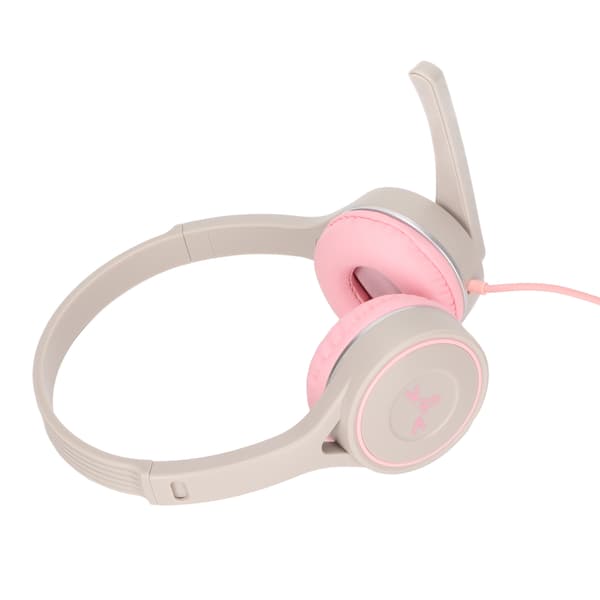 Børnefoldbart Headset 3,5 mm Ledningsforbundet Headset Stereo Headset til Online Undervisning Lyt til Musik