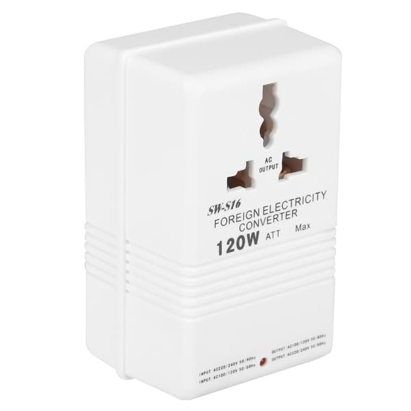 110V til 220V Step Up Down Spenningsomformer 120W Adapter CN Plugg SW S16