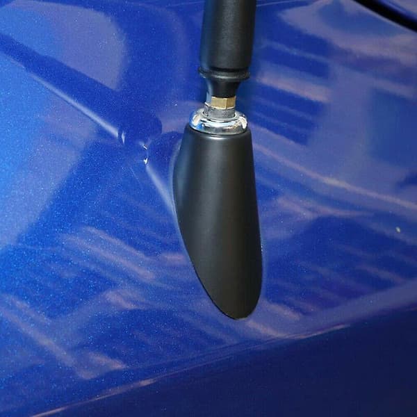 【BQ】For Dodge Ram 2010-2018 Antenneadapterbase Svart 1500 2500 3500 4500 5500 Deler Tilbehør