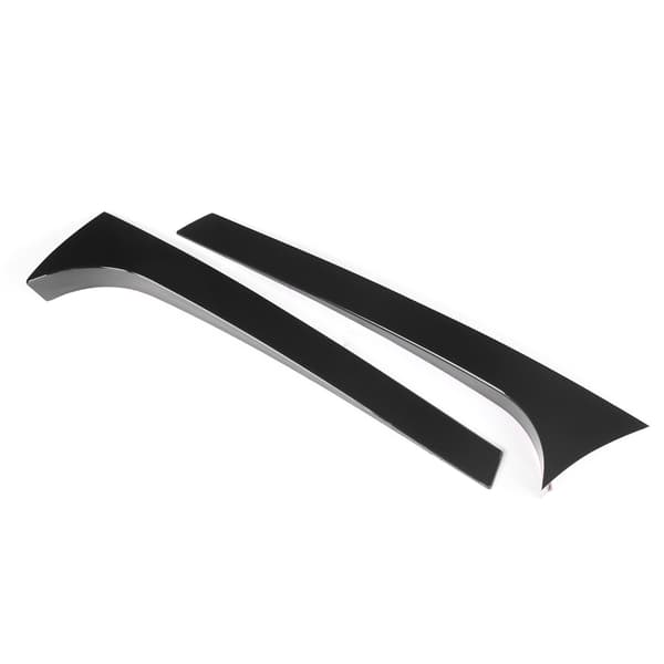 2 stk. Bakrute Sidespoilere Vinge Canards Trim Erstatning for Kodiaq 2016-2021 Glanssort