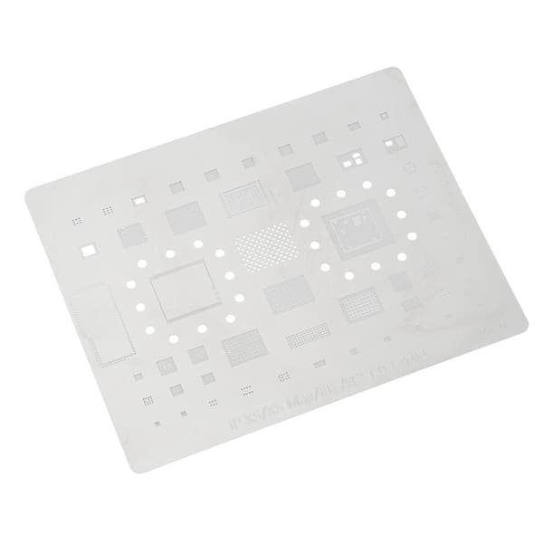 A12 CPU BGA Reballing Stencil Mal Rustfritt Stål IC Chip Tinnplanting