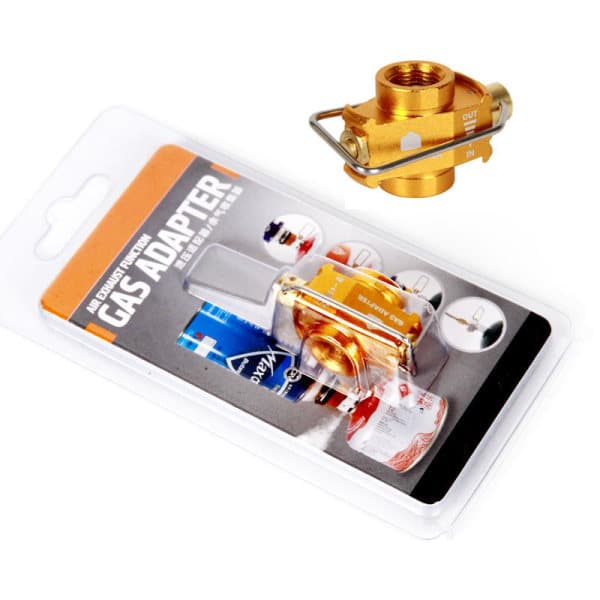 【BQ】Camping Gas Saver Plus Gasomformer Gearbox Refill Flat Tank
