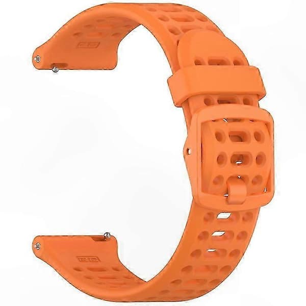 【BQ】Justerbar silikone urrem til Coros Pace 3, holdbar udskiftningsrem Orange