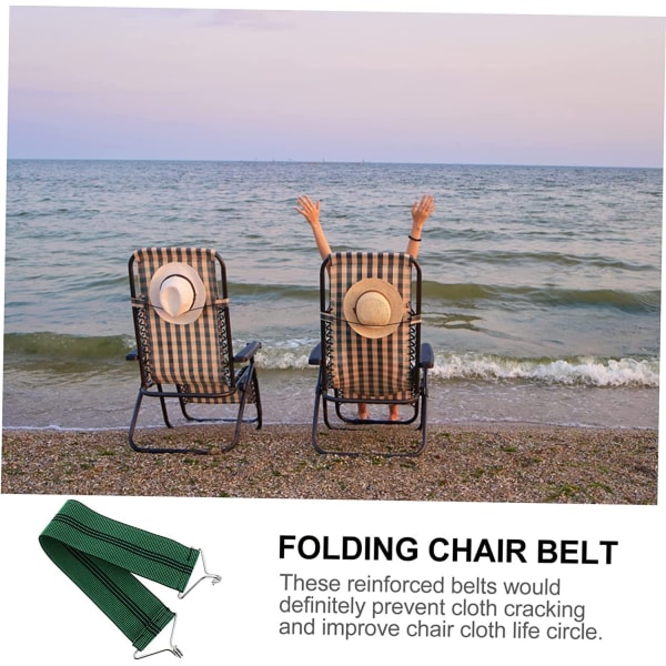 10 delar förstärkningsrem för vilstol The Flex Belt Bungee Chair