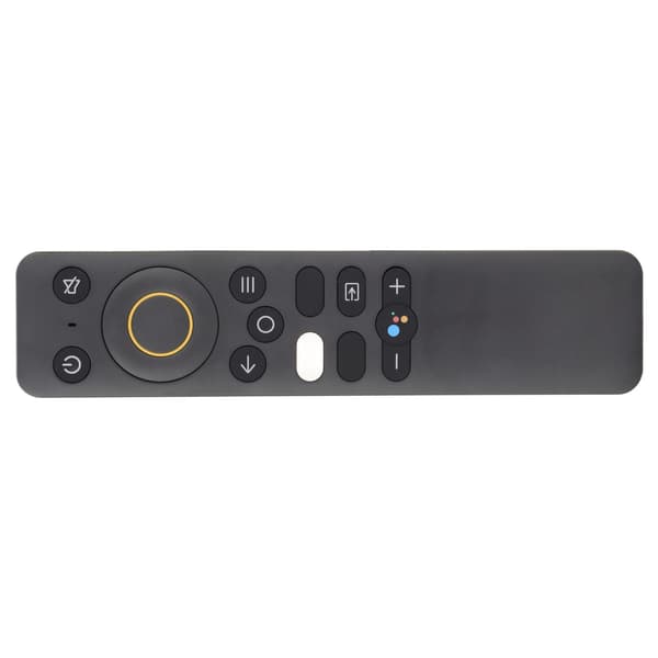 Fjernkontroll med stemmefunksjon, erstatning TV-kontroller for Realme 4K LED Smart TV