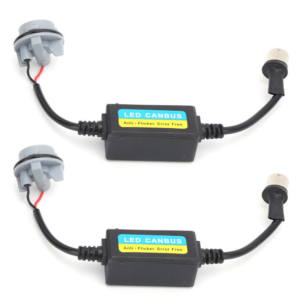 2 stk. 1156 LED-dekoderlampe Pære Advarsel Canbus Fejlfri Canceller 12V til bil