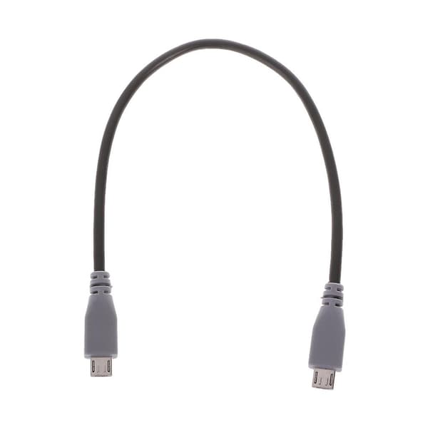 【BQ】Micro USB han til Micro B USB 5-bens han adapterkonverter mobilstik 25cm