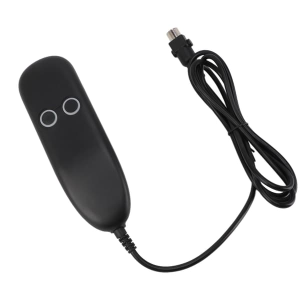 Elektrisk soffkontroll 2 knappar Massage Soffkontroll Vilstol Handenhet för hemmabio Rak 5-stift