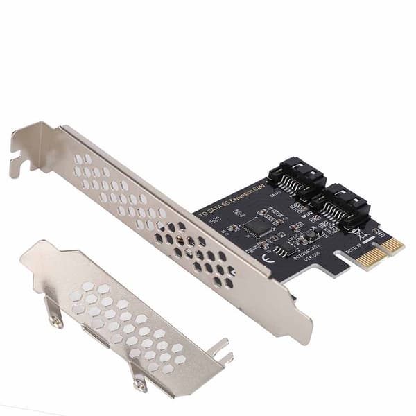 PCI-E till SATA 3.0 expansionsadapter - 2-portars SATA III 6Gbps-kort
