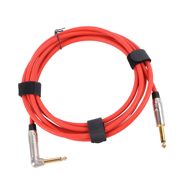 Elektrisk Folk Gitarr Bas Ljudkabel 6.35mm Brusreducering 3m
