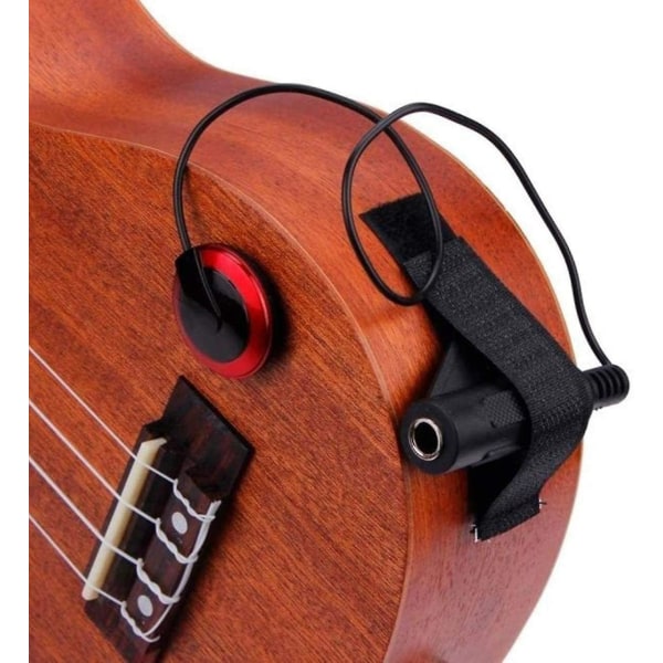 2st Piezo Kontakt Mikrofon Pickup För Gitarr Violin Banjo Mandolin Ukulele