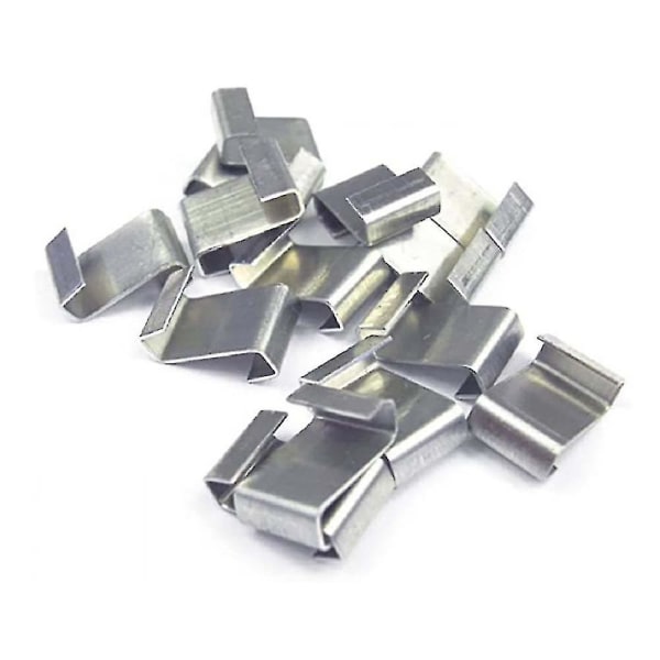 Rustfritt stål W Z Type Hagetråd Drivhusglassglassklips Z(25pcs)