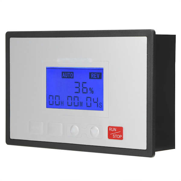60A 10-55V DC Børstemotor Hastighetskontroller Digital LCD Sakte Start/Stopp Timer Reversibel