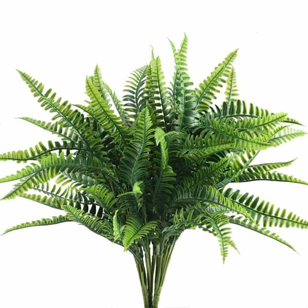 4 Stk Kunstig Bregne Udendørs Faux Bregneplanter Kunstige Boston Bregneplanter