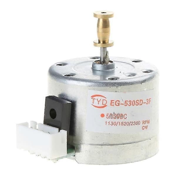 Grammofonmotor til pladespiller, motor til EG530sd-3f DC5-12V 3F D copper sleeve