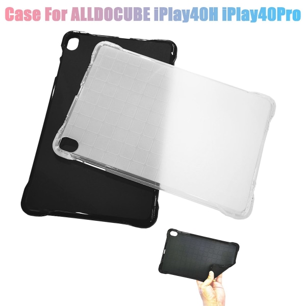 Case för Iplay40pro Iplay40h 10,4 tums Tpu case Anti- case för kub 40h(a) Transparent White