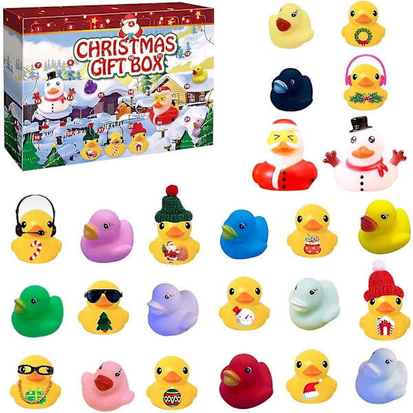 Den nya Gummi Anka Advent 2023År, Advent 2023År Barn, Advent Anka Bad Till 06(24 ducks)